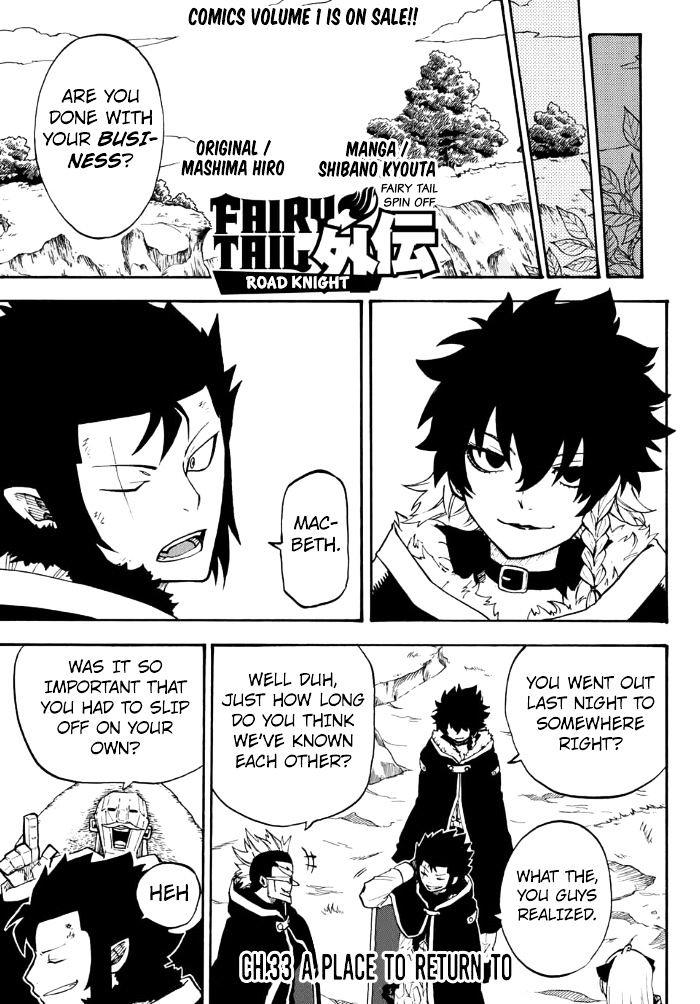 Fairy Tail Gaiden - Road Knight - Chapter 18 : A Place To Return To