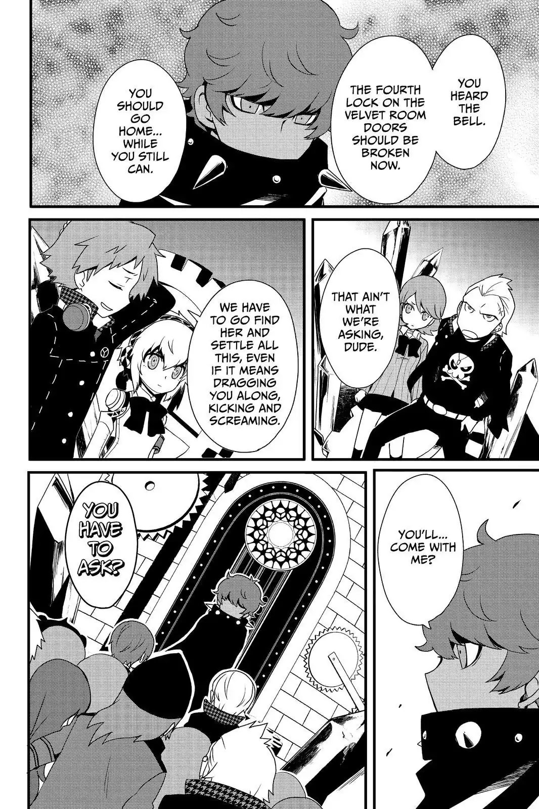 Persona Q - Shadow Of The Labyrinth - Side: P4 - Chapter 22: Labyrinth 22: The God Of The Clock Device