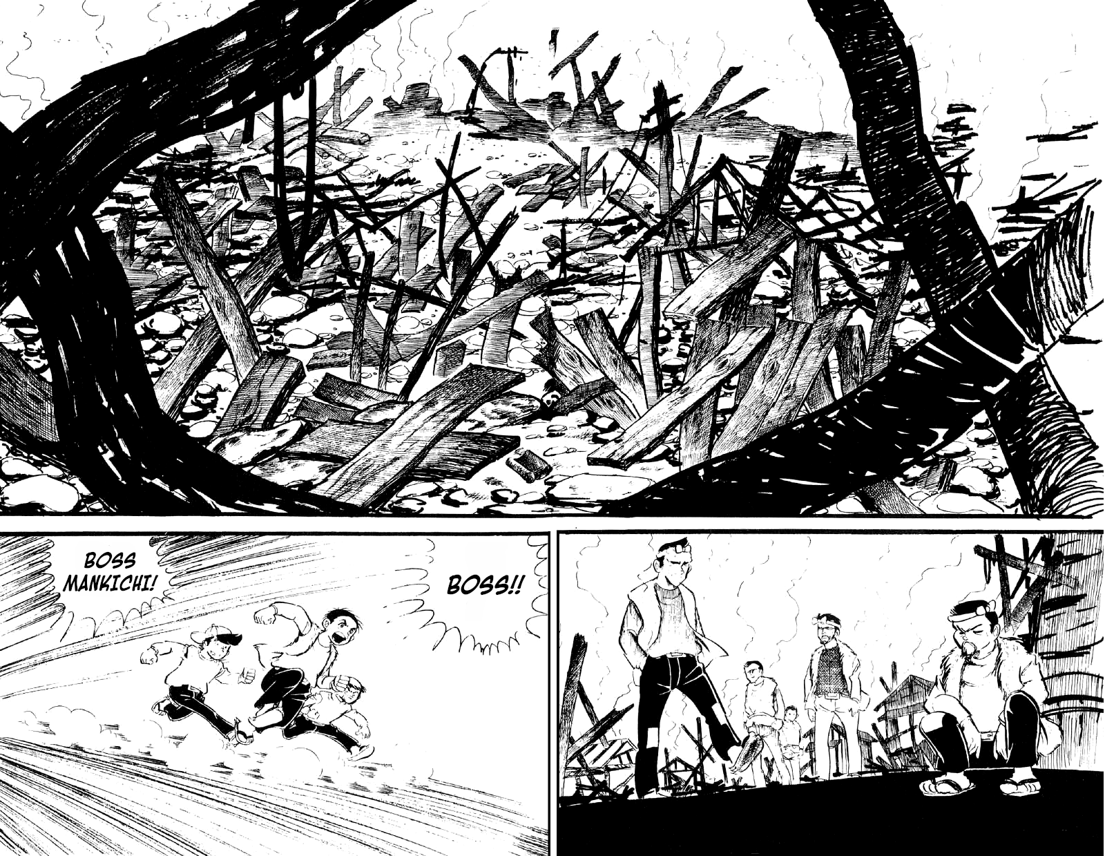 Otoko Ippiki Gaki Daishou - Vol.4 Chapter 26: Mankichi Of The Burnt Field