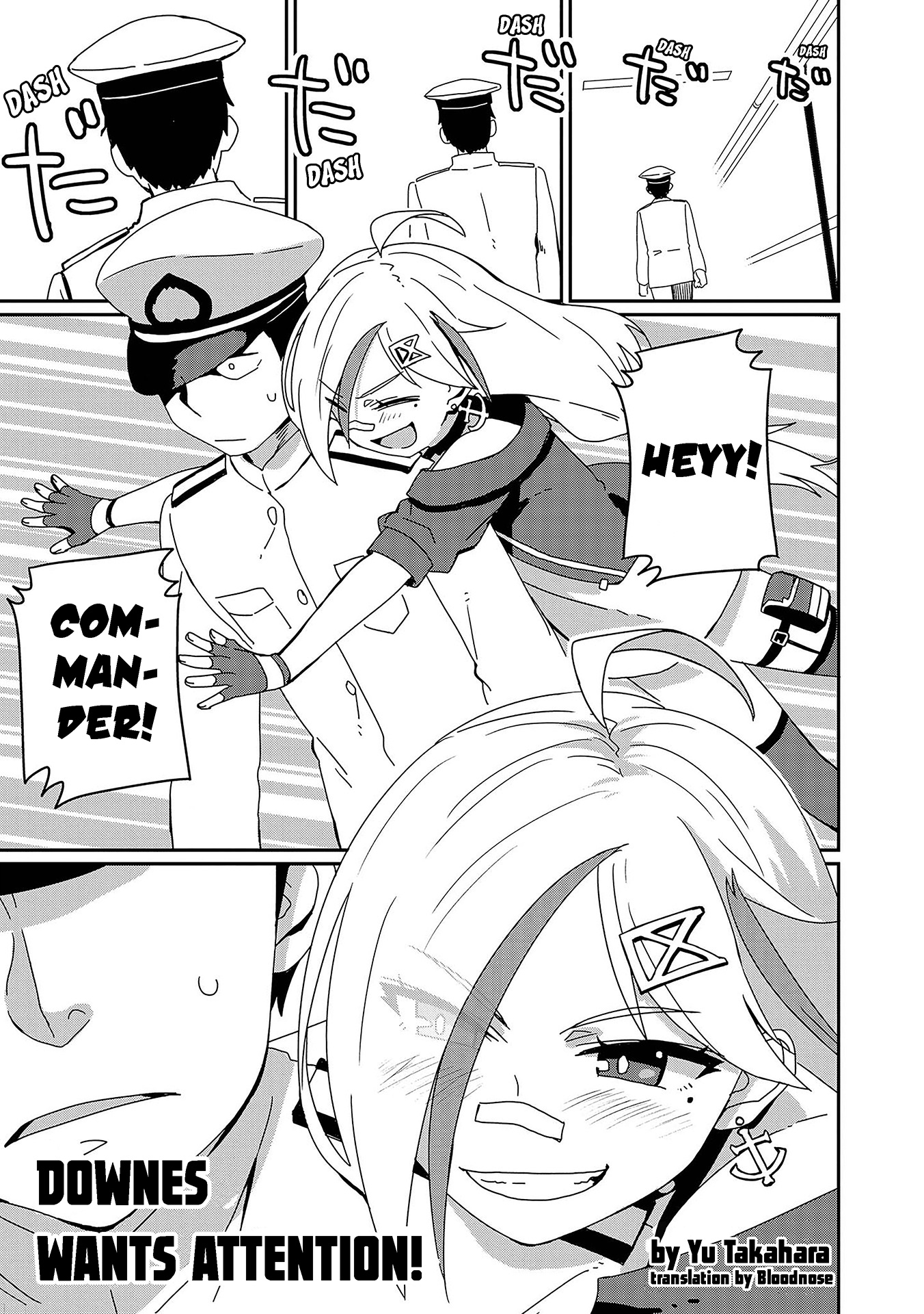 Azur Lane Comic Anthology Vol.2 - Vol.4 Chapter 7: Downes Wants Attention!