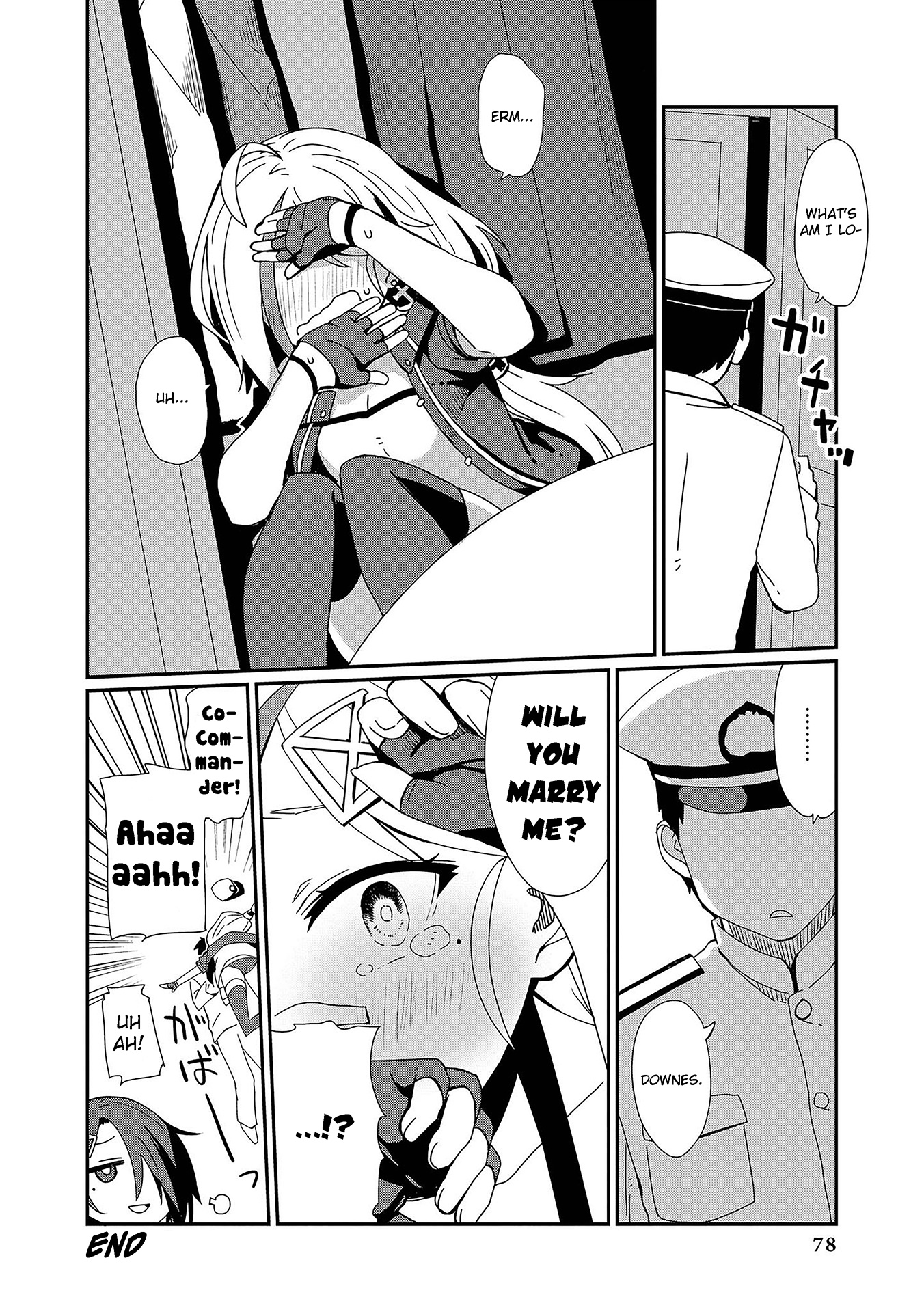 Azur Lane Comic Anthology Vol.2 - Vol.4 Chapter 7: Downes Wants Attention!