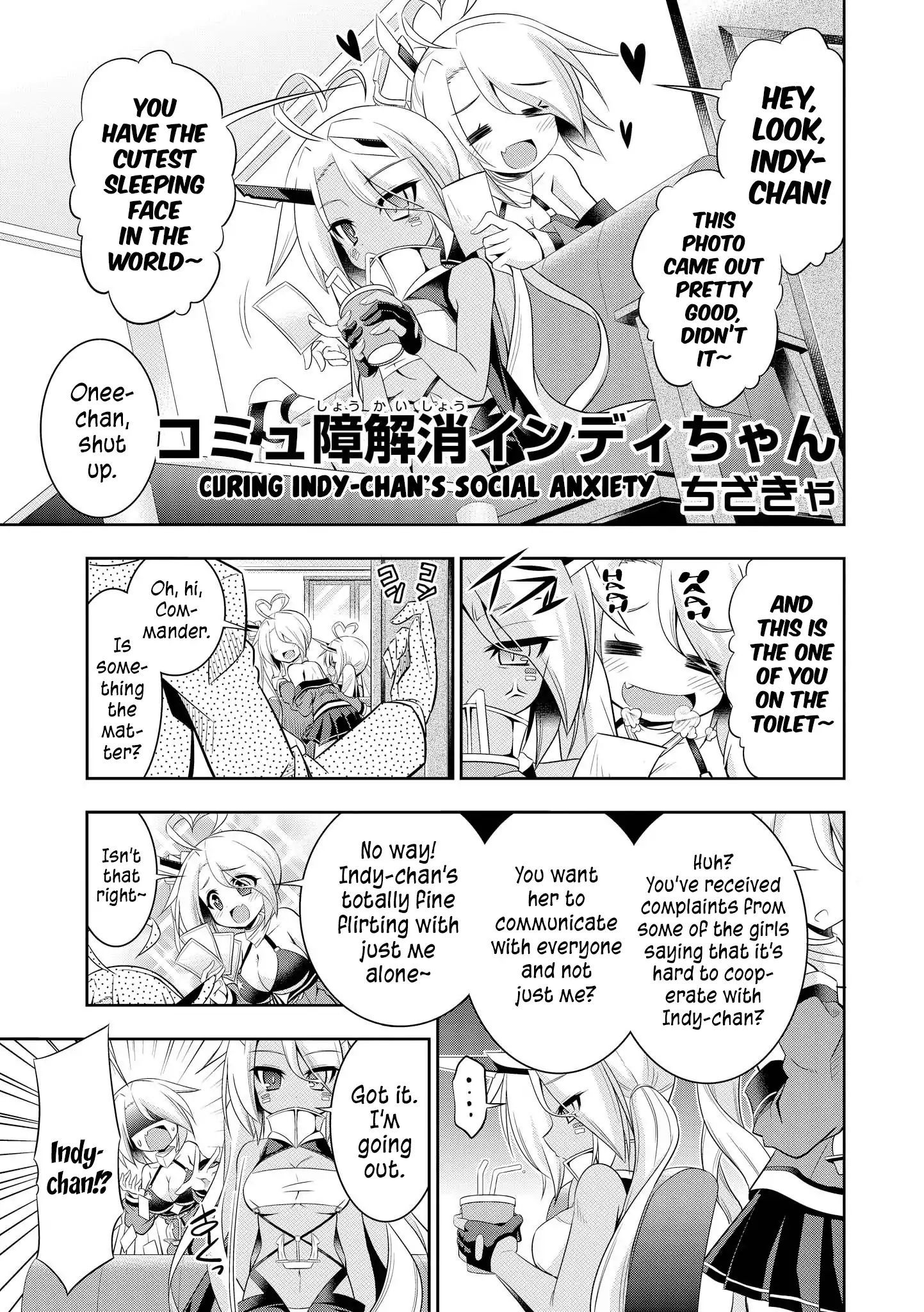 Azur Lane Comic Anthology Vol.2 - Vol.1 Chapter 6: Curing Indy-Chan S Social Anxiety