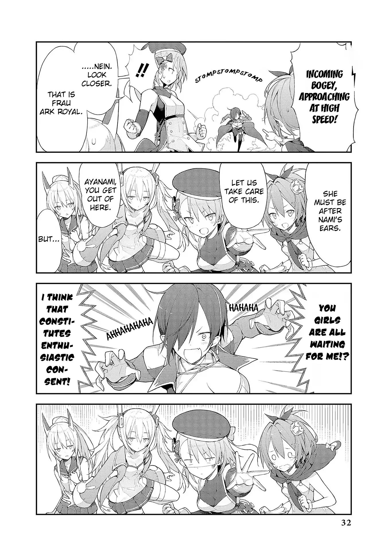 Azur Lane Comic Anthology Vol.2 - Vol.4 Chapter 3: The Little Demon Wants Headpats