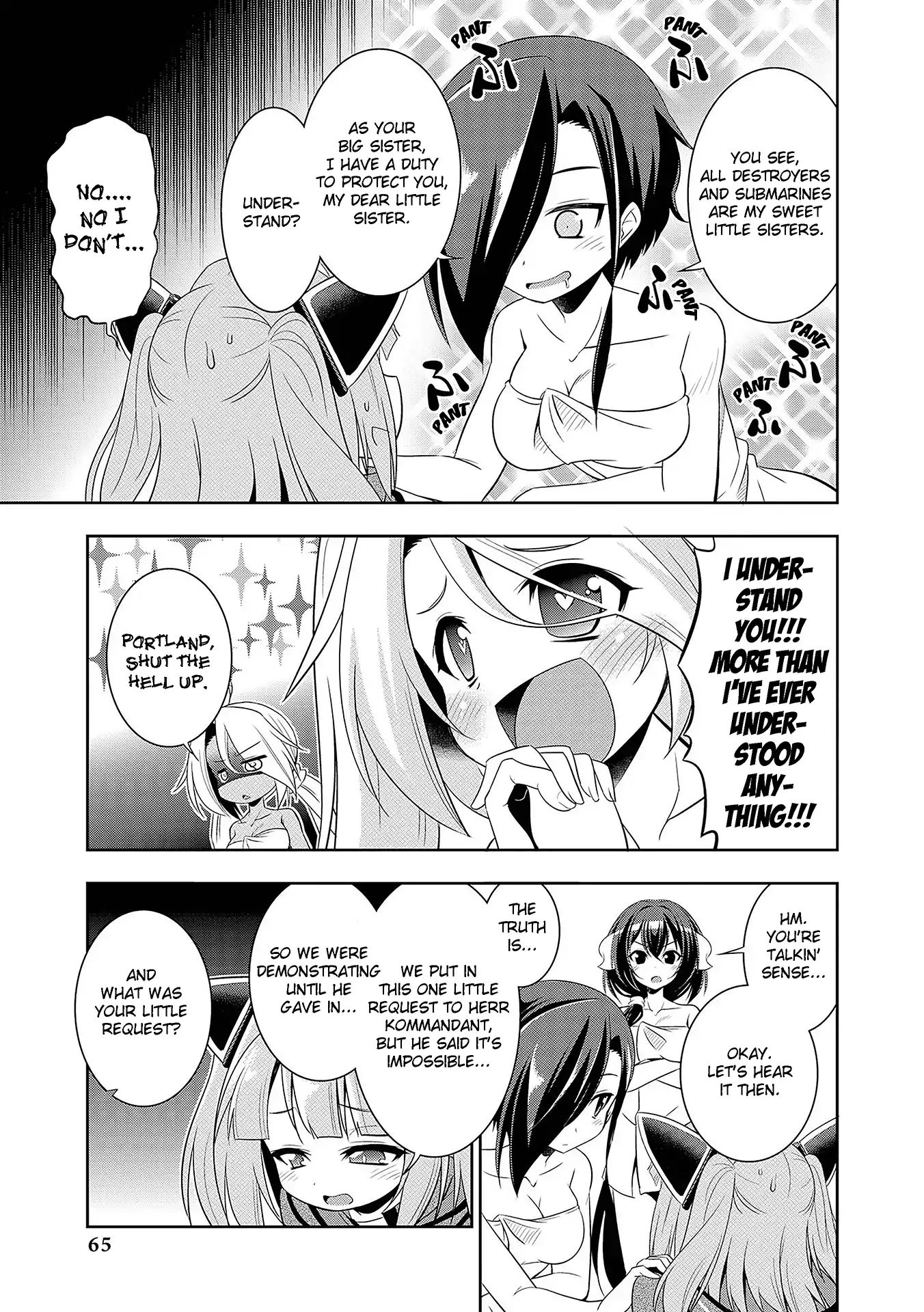 Azur Lane Comic Anthology Vol.2 - Vol.4 Chapter 6: Our Bathhouse Brawl