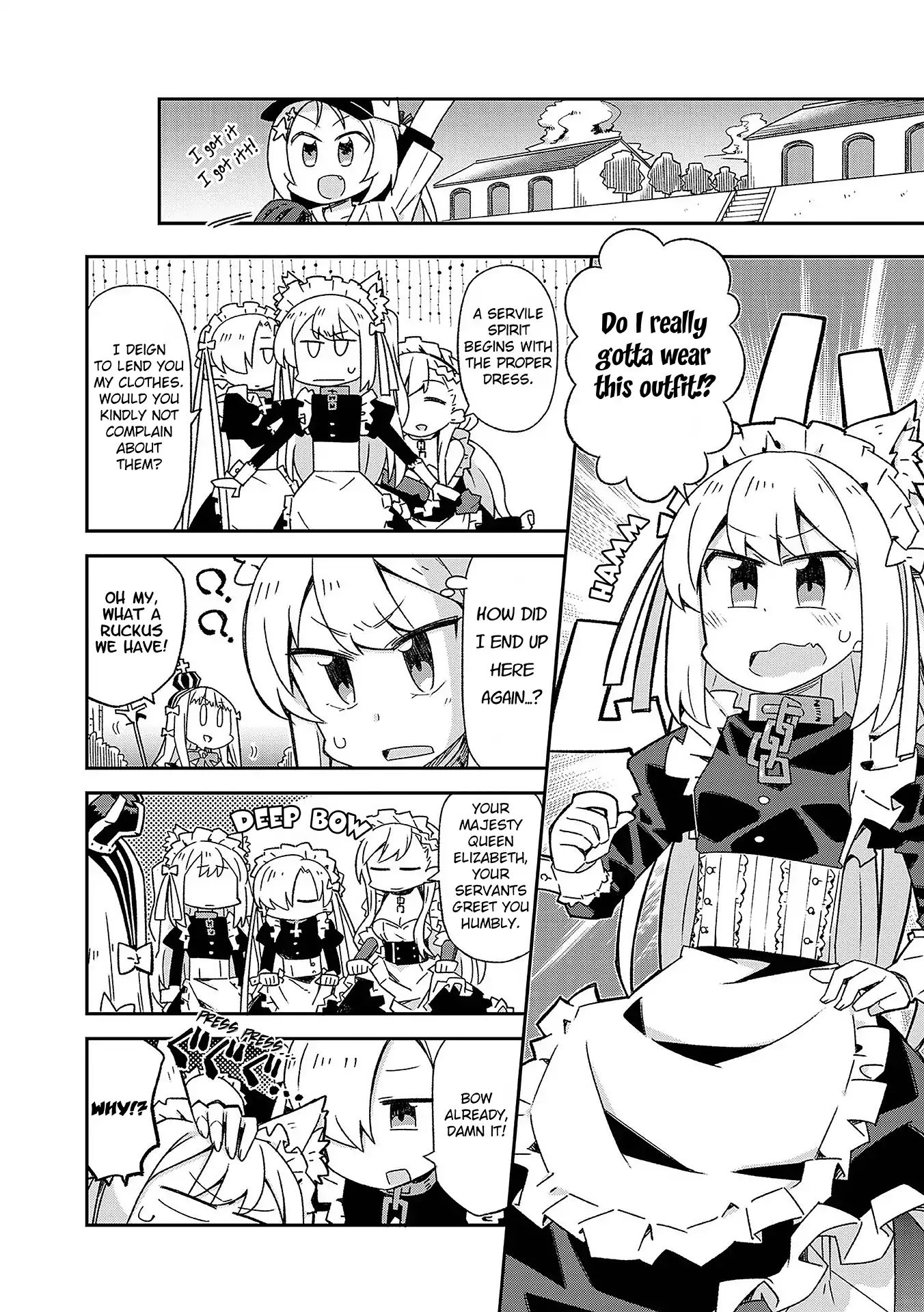 Azur Lane Comic Anthology Vol.2 - Vol.3 Chapter 14: It Begins! Hammann The Maid