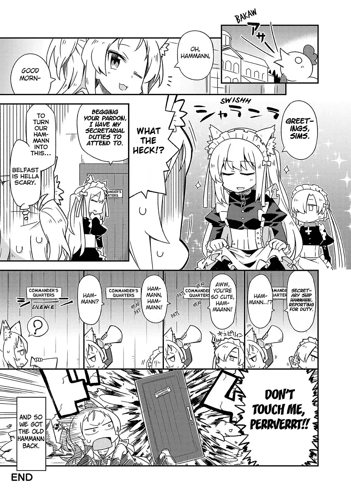 Azur Lane Comic Anthology Vol.2 - Vol.3 Chapter 14: It Begins! Hammann The Maid