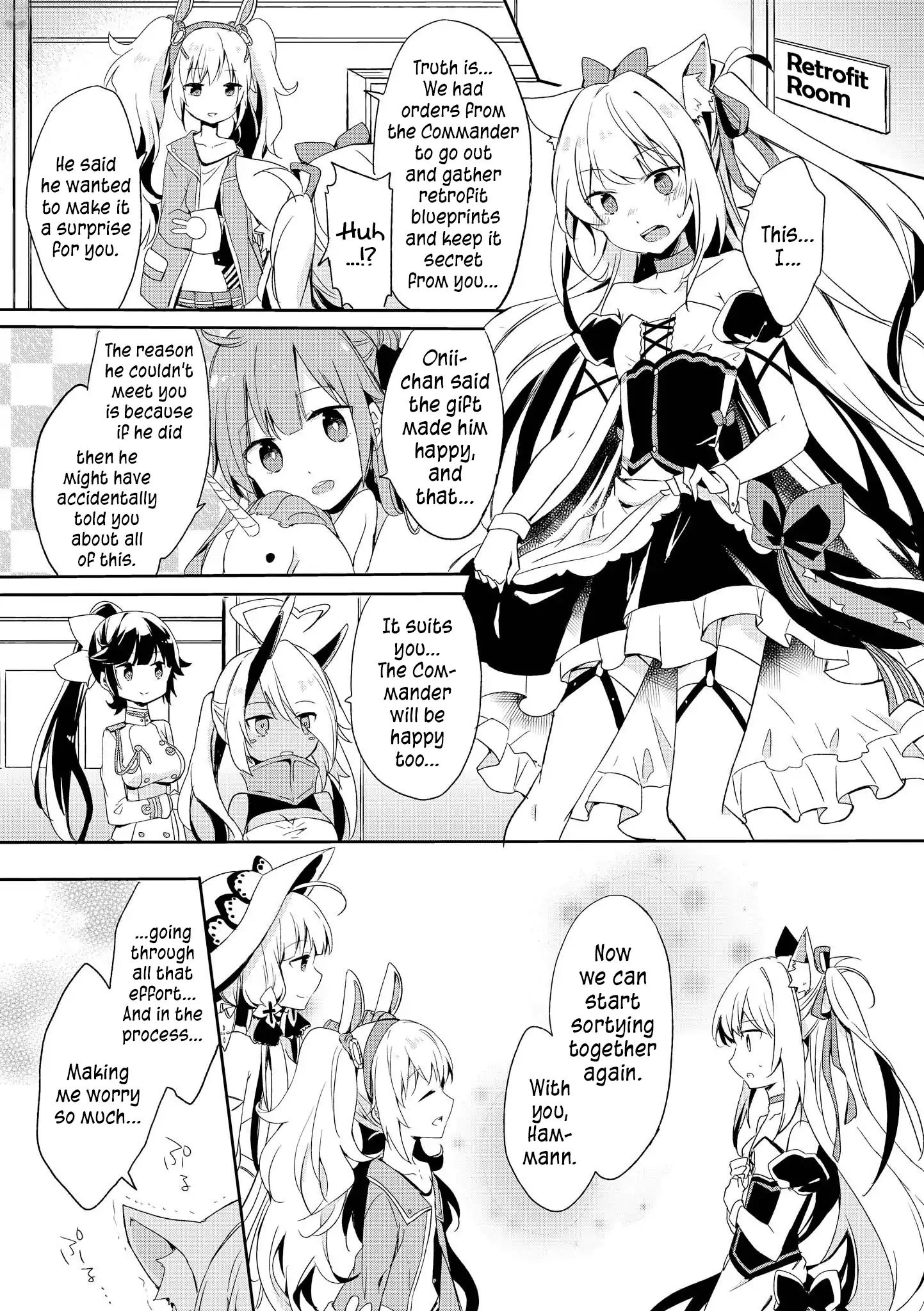 Azur Lane Comic Anthology Vol.2 - Vol.1 Chapter 8: Look Over Here!