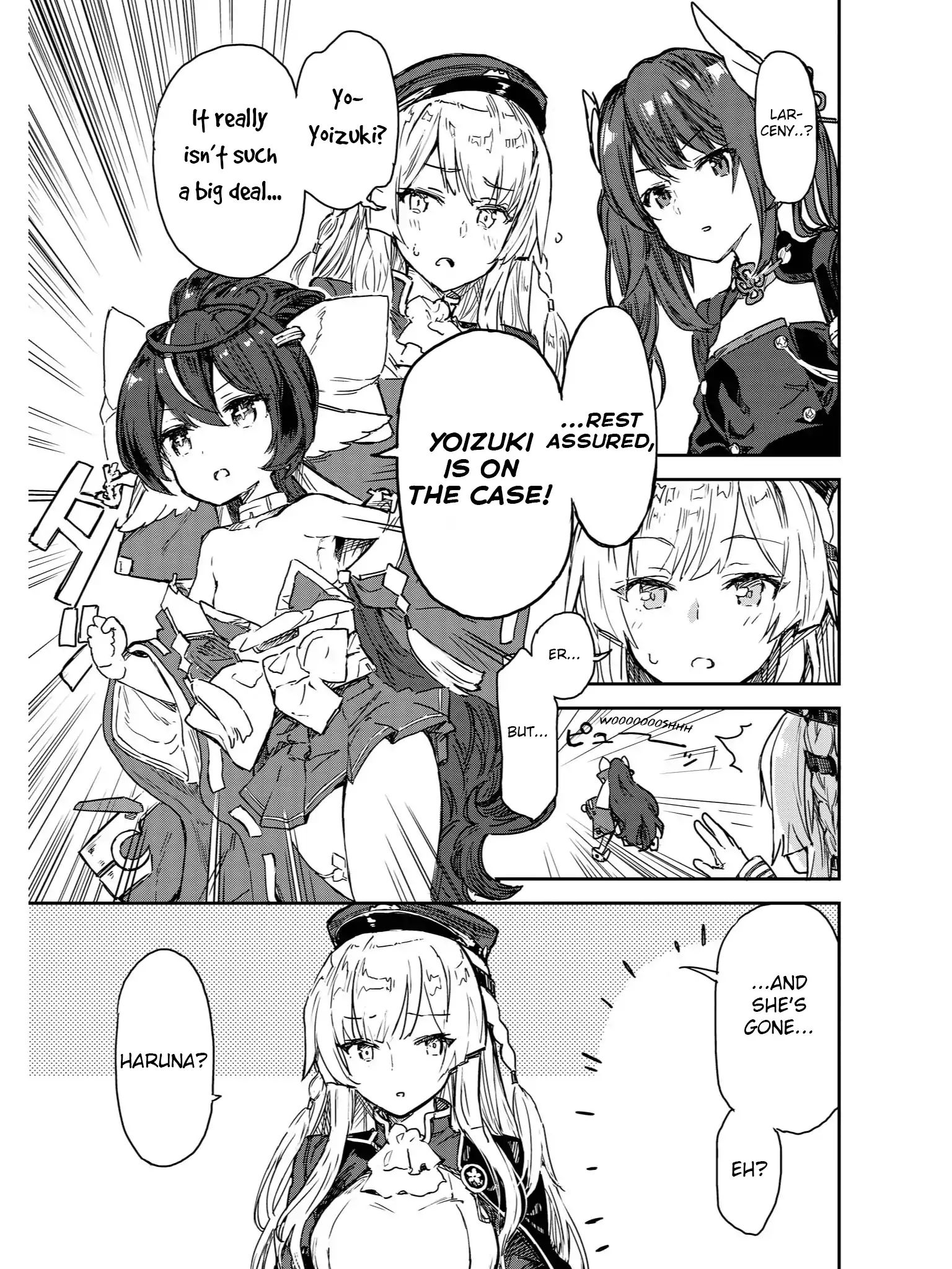 Azur Lane Comic Anthology Vol.2 - Vol.4 Chapter 2: Great Detective Yoizuki?