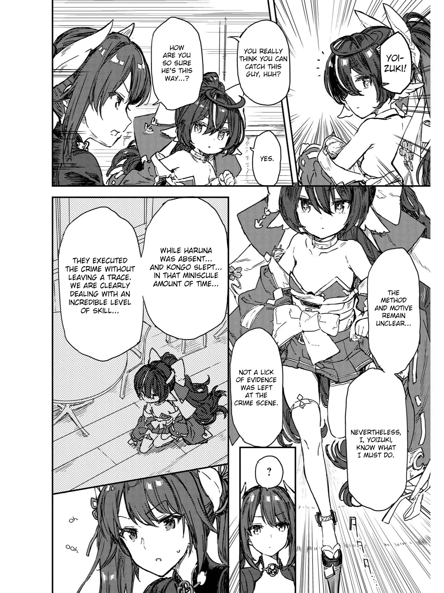 Azur Lane Comic Anthology Vol.2 - Vol.4 Chapter 2: Great Detective Yoizuki?