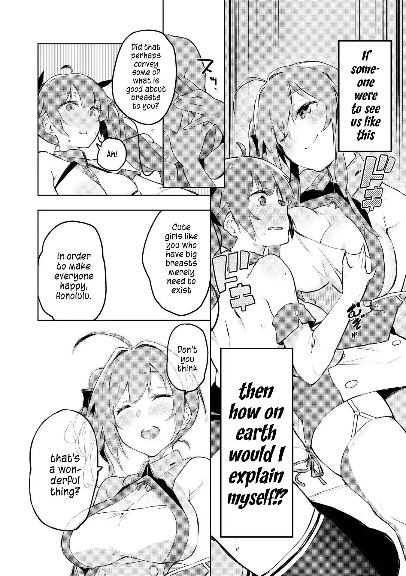 Azur Lane Comic Anthology Vol.2 - Vol.3 Chapter 2: Honolulu Is Worrying!!