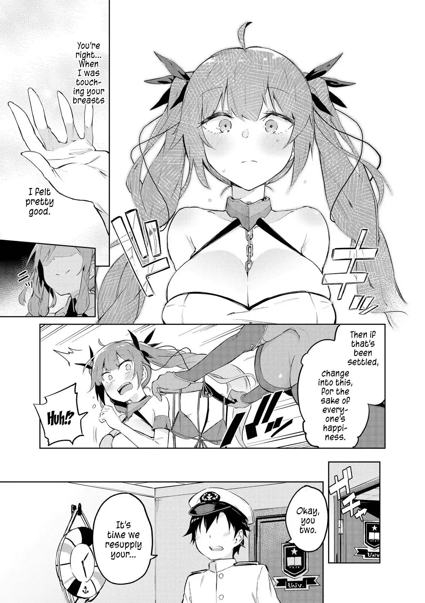 Azur Lane Comic Anthology Vol.2 - Vol.3 Chapter 2: Honolulu Is Worrying!!