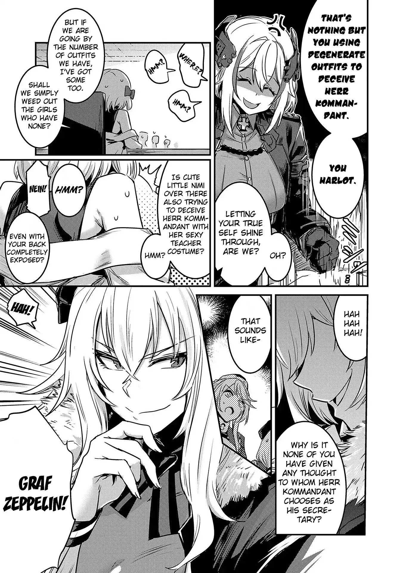 Azur Lane Comic Anthology Vol.2 - Vol.4 Chapter 4: Commander S Diamonds Fall Ironbloods Rise