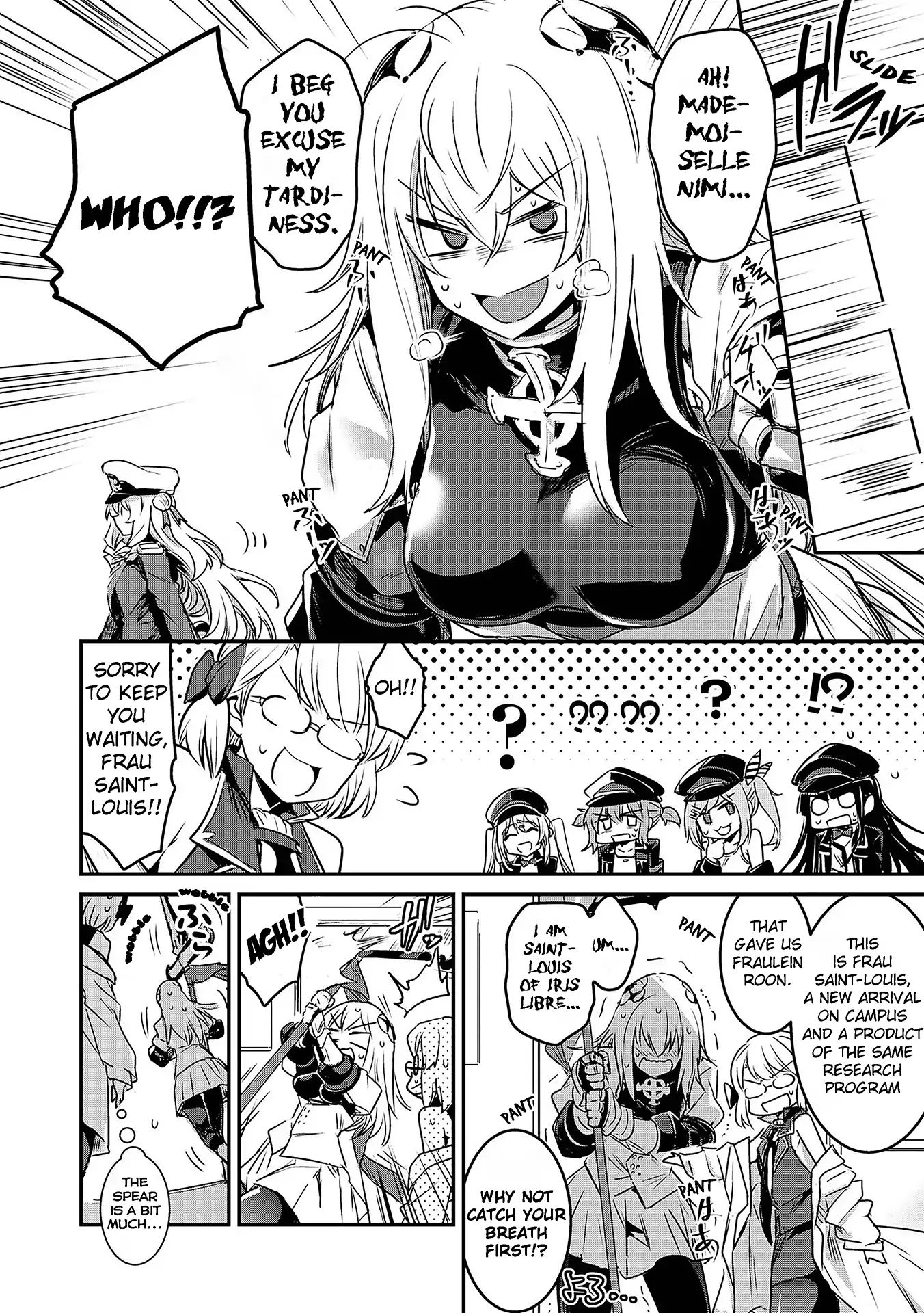 Azur Lane Comic Anthology Vol.2 - Vol.4 Chapter 4: Commander S Diamonds Fall Ironbloods Rise