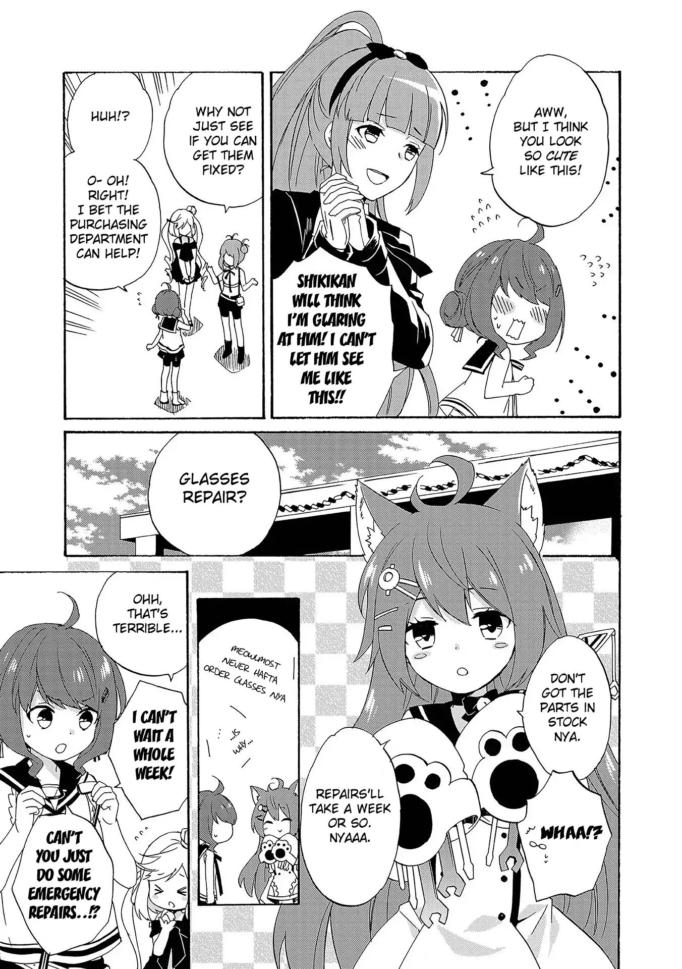 Azur Lane Comic Anthology Vol.2 - Vol.3 Chapter 8: Glasses Crisis