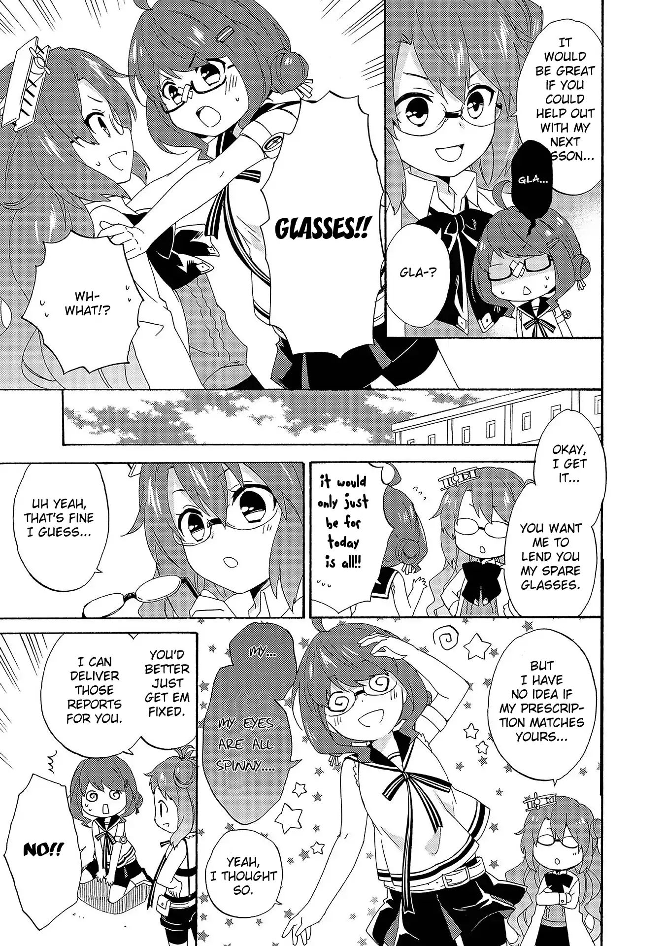 Azur Lane Comic Anthology Vol.2 - Vol.3 Chapter 8: Glasses Crisis