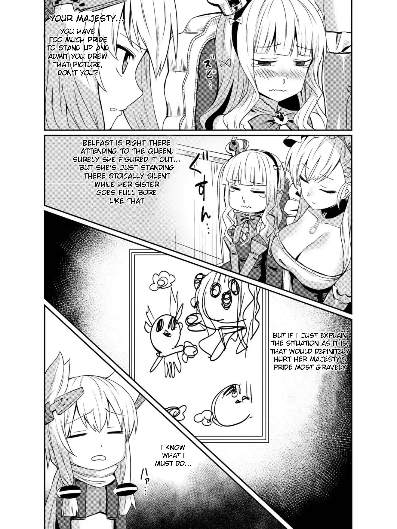 Azur Lane Comic Anthology Vol.2 - Vol.2 Chapter 13: Royal Smile