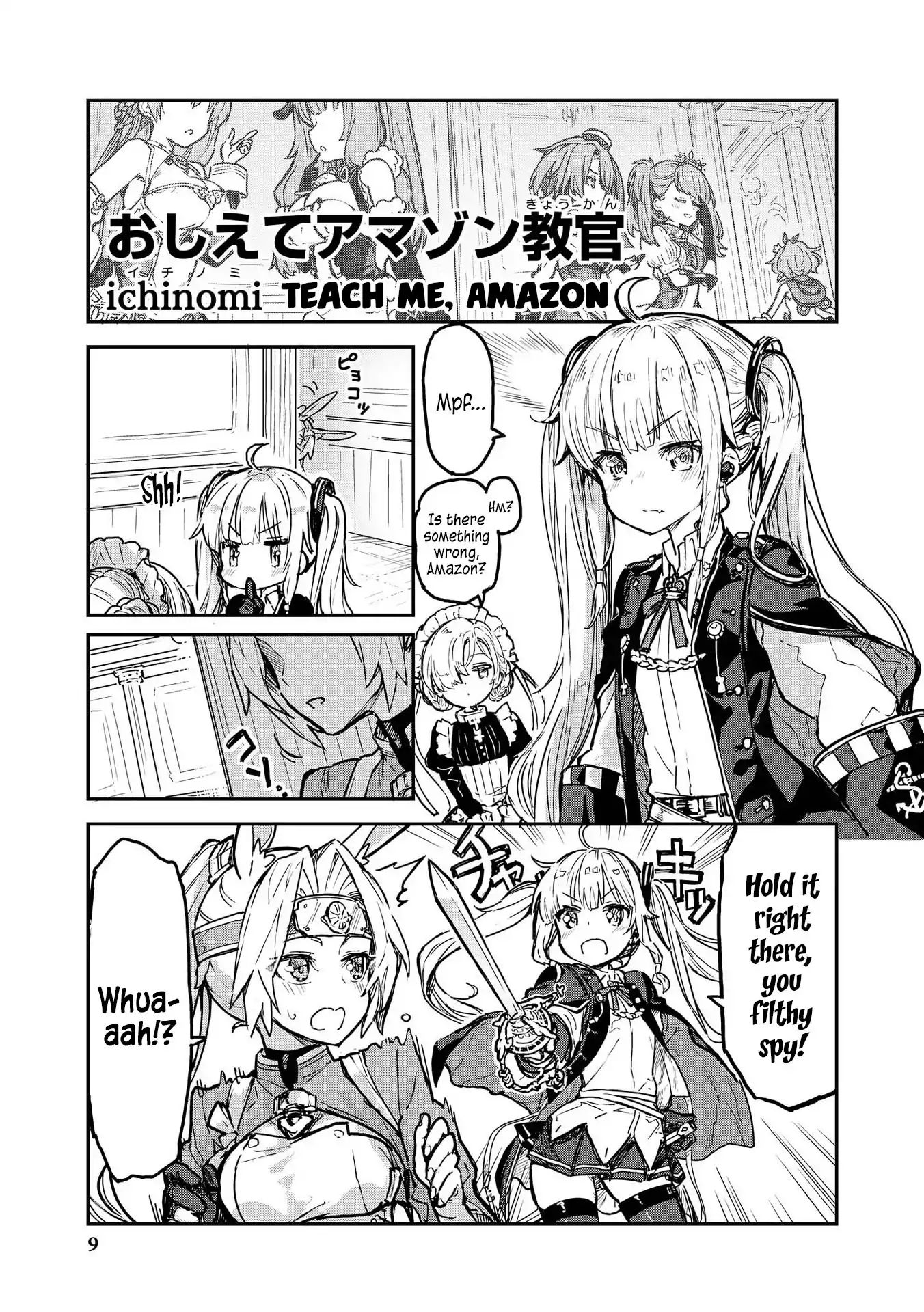 Azur Lane Comic Anthology Vol.2 - Vol.3 Chapter 1: Teach Me, Amazon