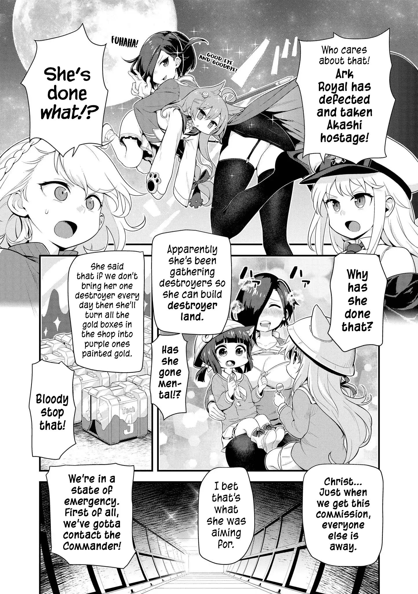 Azur Lane Comic Anthology Vol.2 - Vol.1 Chapter 14: Urgent Commission, Akashi Rescue Operation + Extra