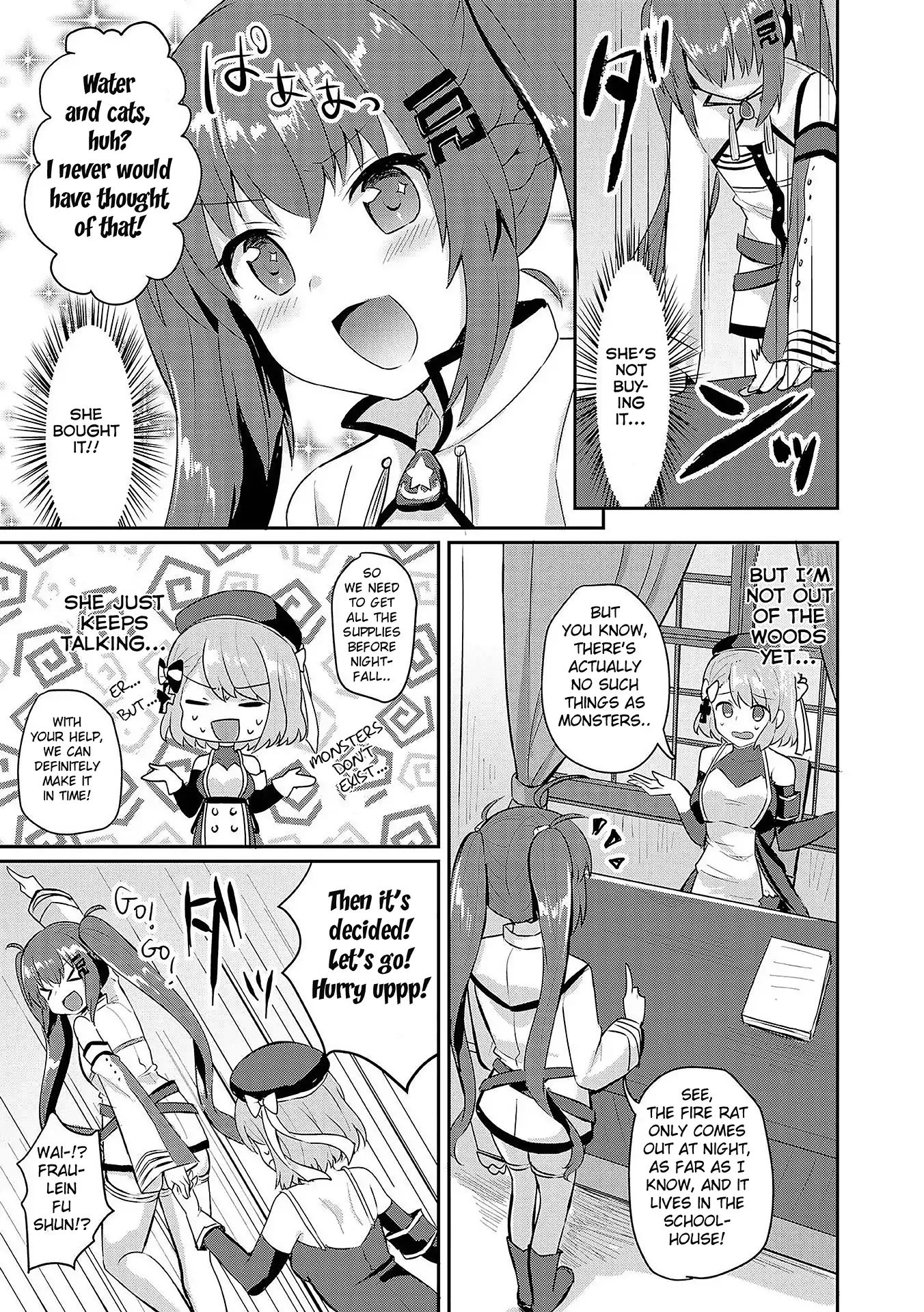 Azur Lane Comic Anthology Vol.2 - Vol.3 Chapter 9: Fu Shun And Nimi S Big Adventure