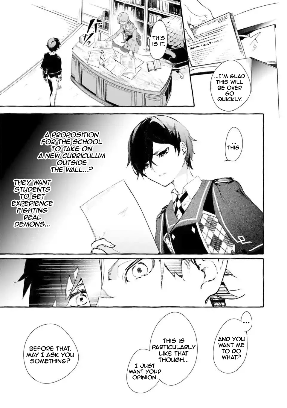 Saikyou Mahoushi No Inton Keikaku: The Alternative - Chapter 7: 「Capability Test」