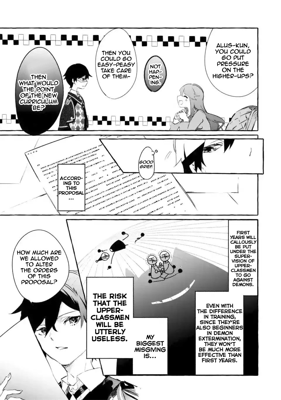 Saikyou Mahoushi No Inton Keikaku: The Alternative - Chapter 7: 「Capability Test」