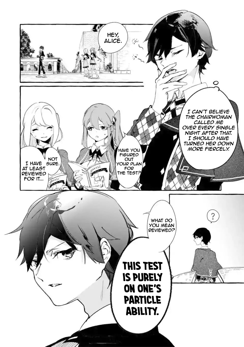 Saikyou Mahoushi No Inton Keikaku: The Alternative - Chapter 7: 「Capability Test」