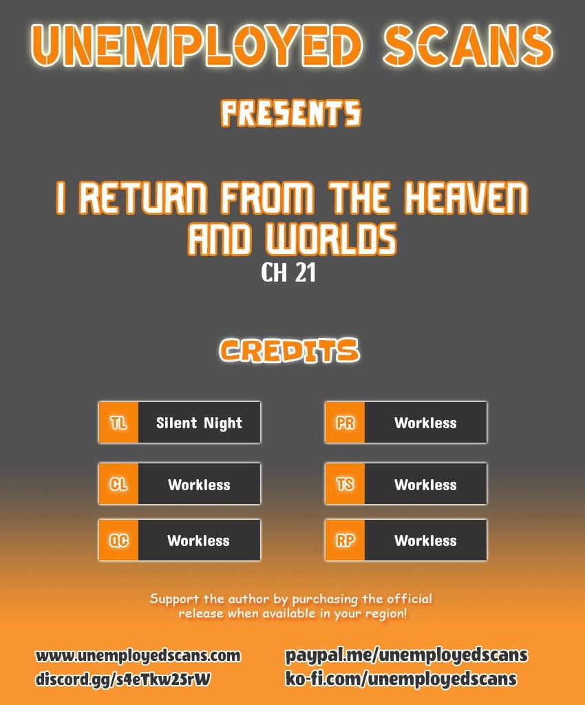 I Return From The Heaven And Worlds - Chapter 21