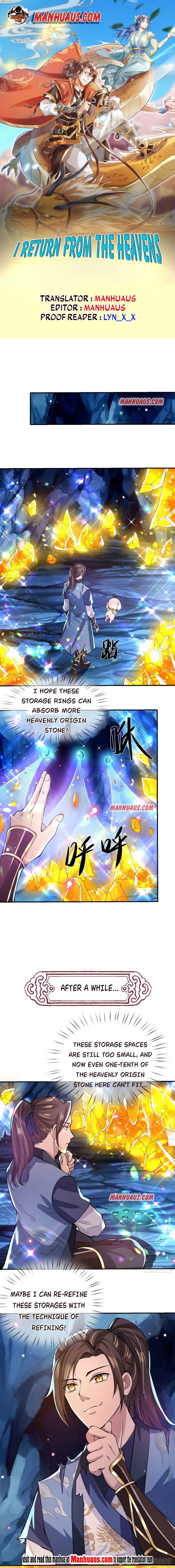 I Return From The Heaven And Worlds - Chapter 25