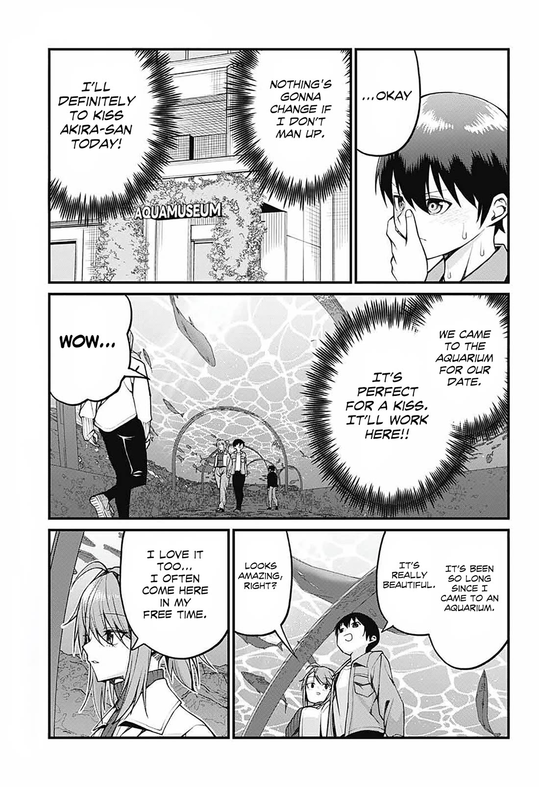 Akanabe-Sensei Doesn't Know About Embarrassment - Chapter 14: Sakieda Kouki’s Determination