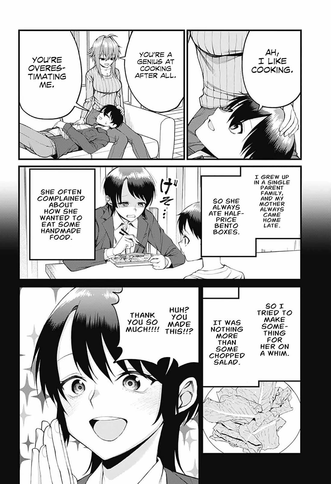 Akanabe-Sensei Doesn't Know About Embarrassment - Chapter 25: Sakieda Kouki's Struggle