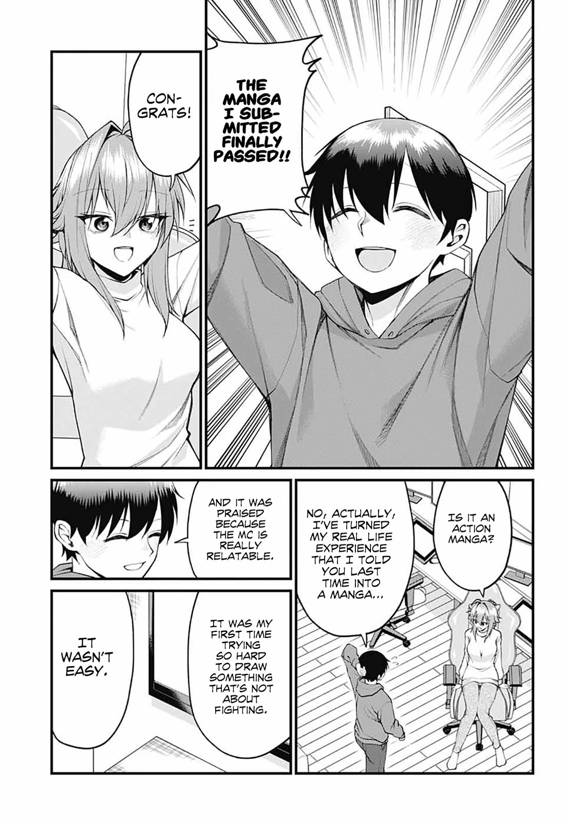 Akanabe-Sensei Doesn't Know About Embarrassment - Chapter 25: Sakieda Kouki's Struggle