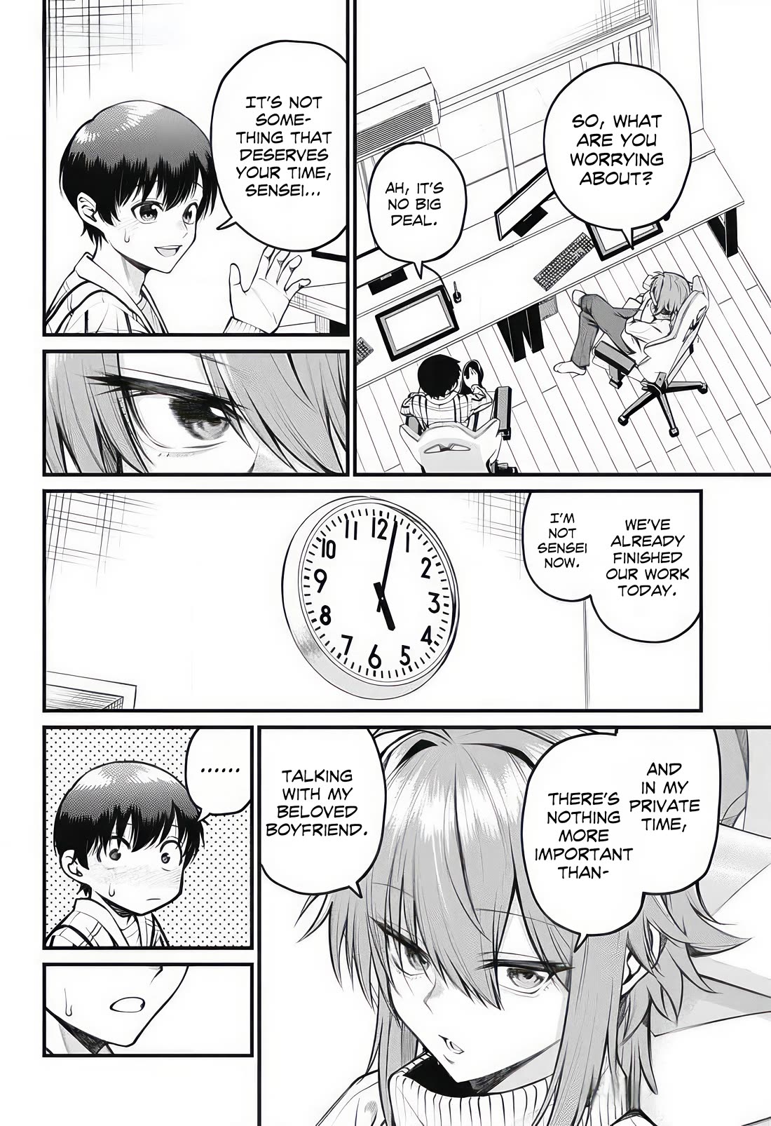 Akanabe-Sensei Doesn't Know About Embarrassment - Chapter 10: Sensei And Creating Characters