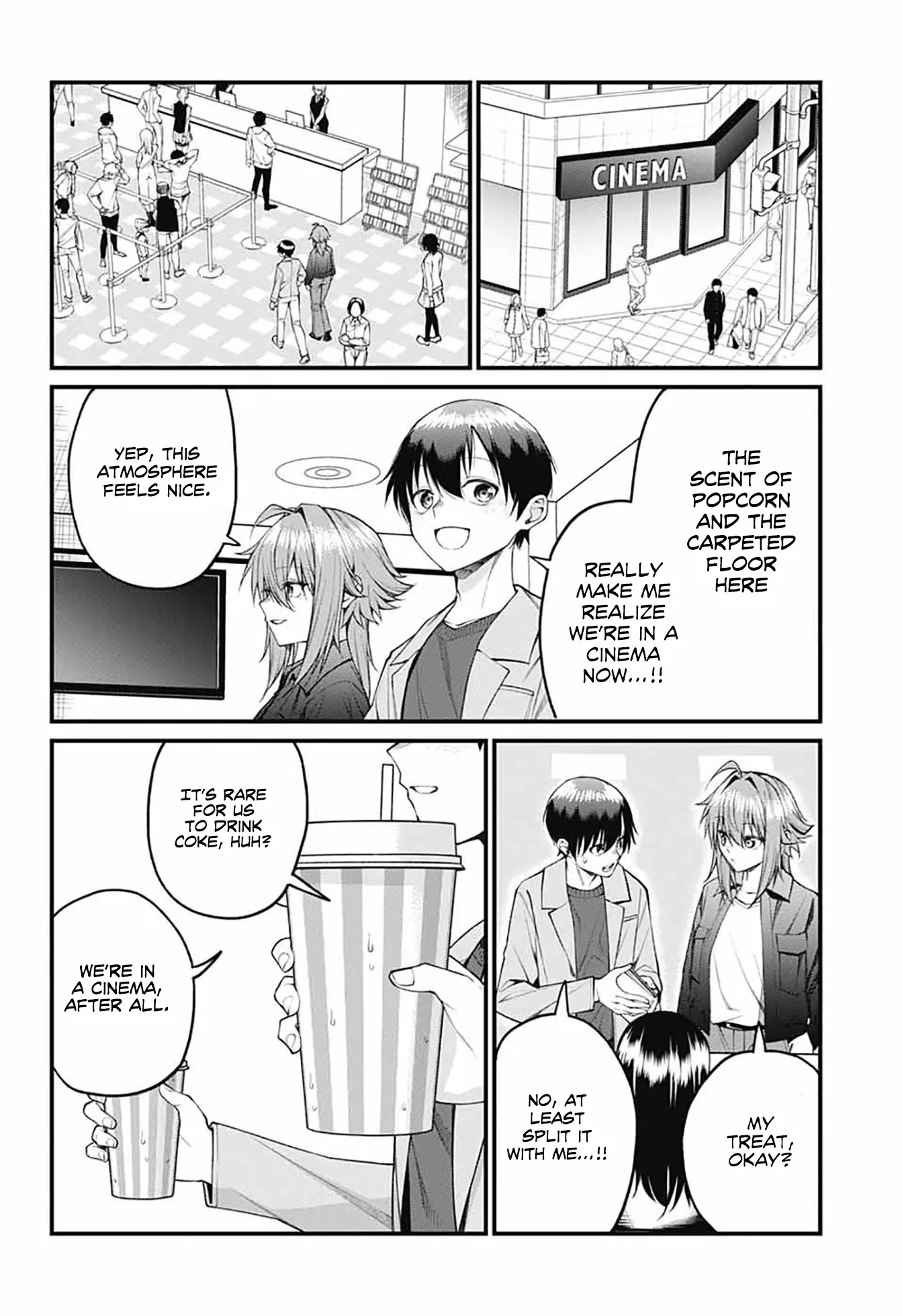 Akanabe-Sensei Doesn't Know About Embarrassment - Chapter 21: Sensei And Cinema