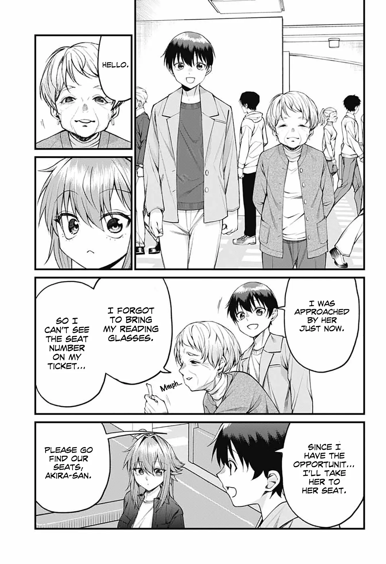 Akanabe-Sensei Doesn't Know About Embarrassment - Chapter 21: Sensei And Cinema