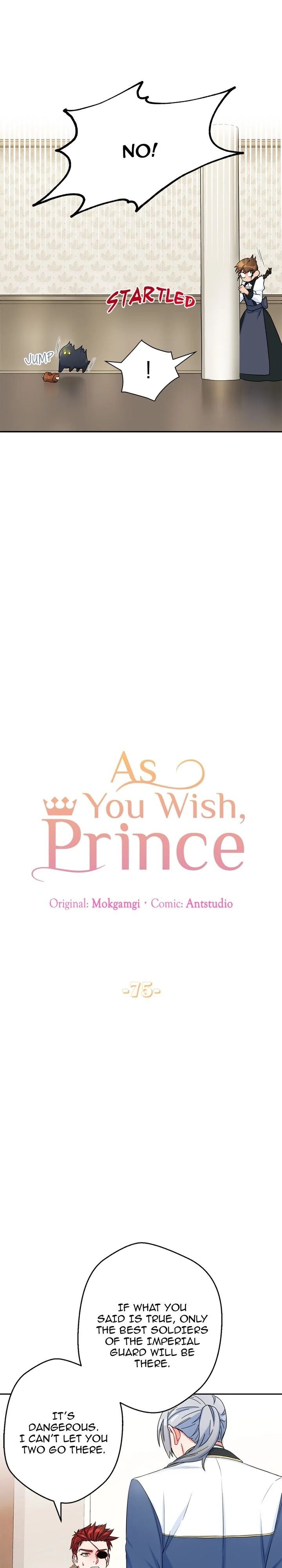 As You Wish, Prince - Chapter 75