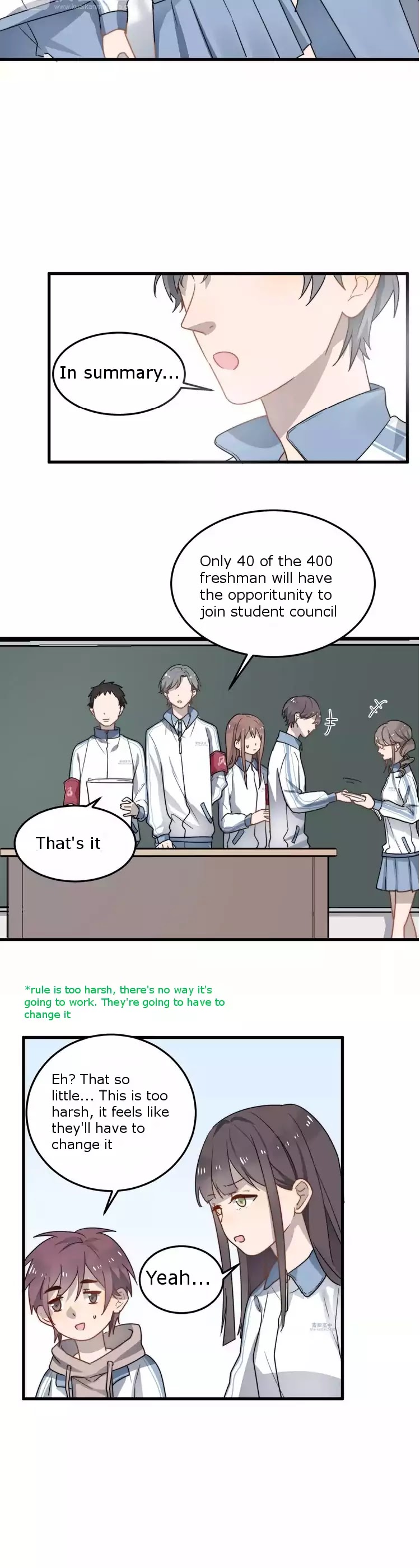 Too Close - Chapter 4: What A Strange Student