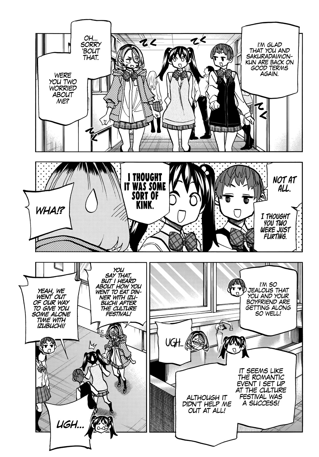 The Story Between A Dumb Prefect And A High School Girl With An Inappropriate Skirt Length - Chapter 35: The Dumb Prefect And His Friends After The Culture Festival