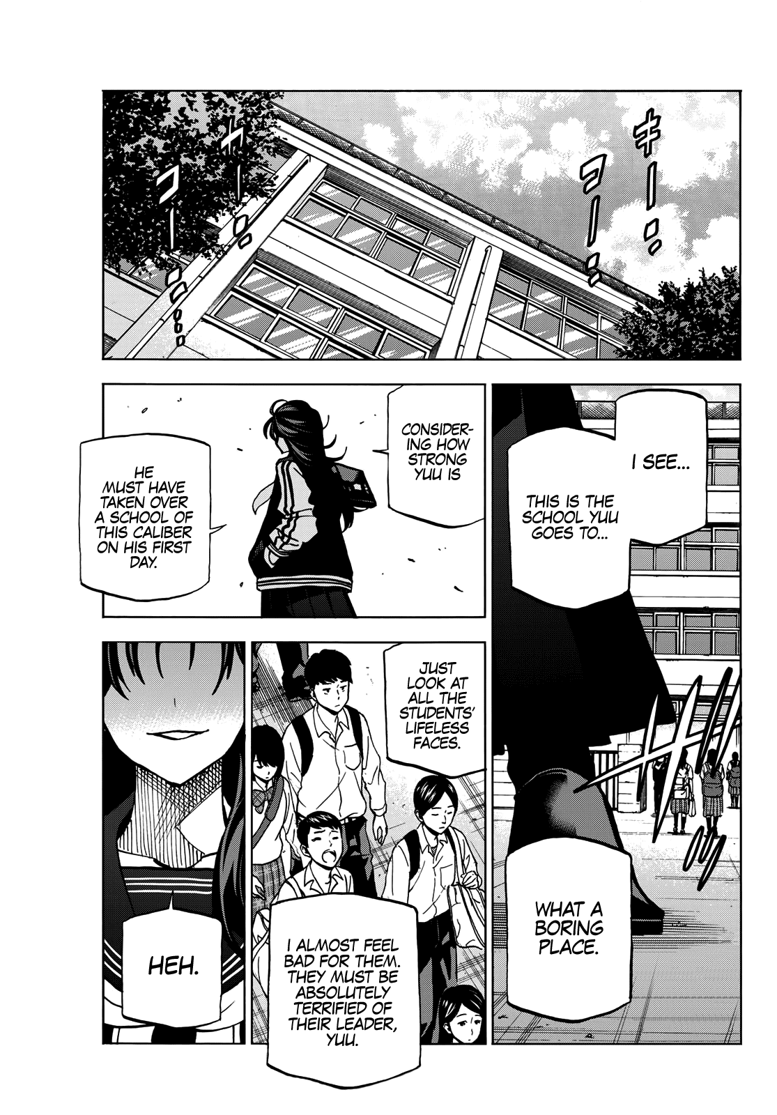 The Story Between A Dumb Prefect And A High School Girl With An Inappropriate Skirt Length - Chapter 37