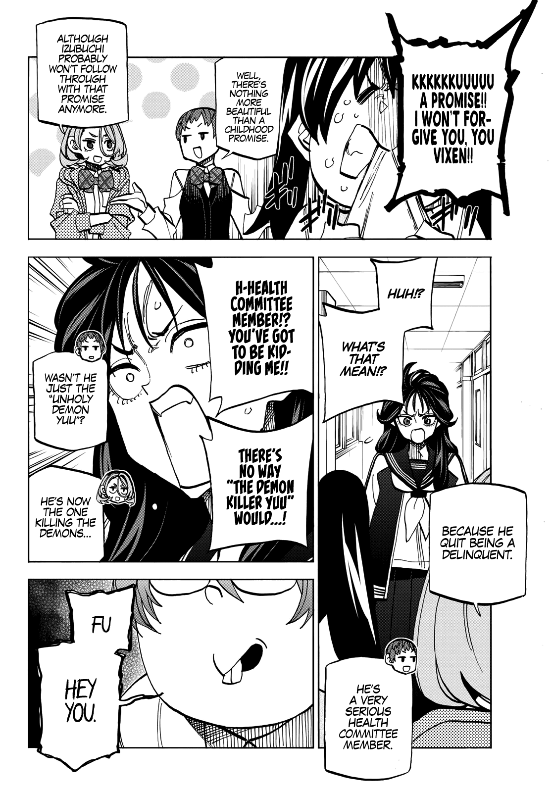 The Story Between A Dumb Prefect And A High School Girl With An Inappropriate Skirt Length - Chapter 37