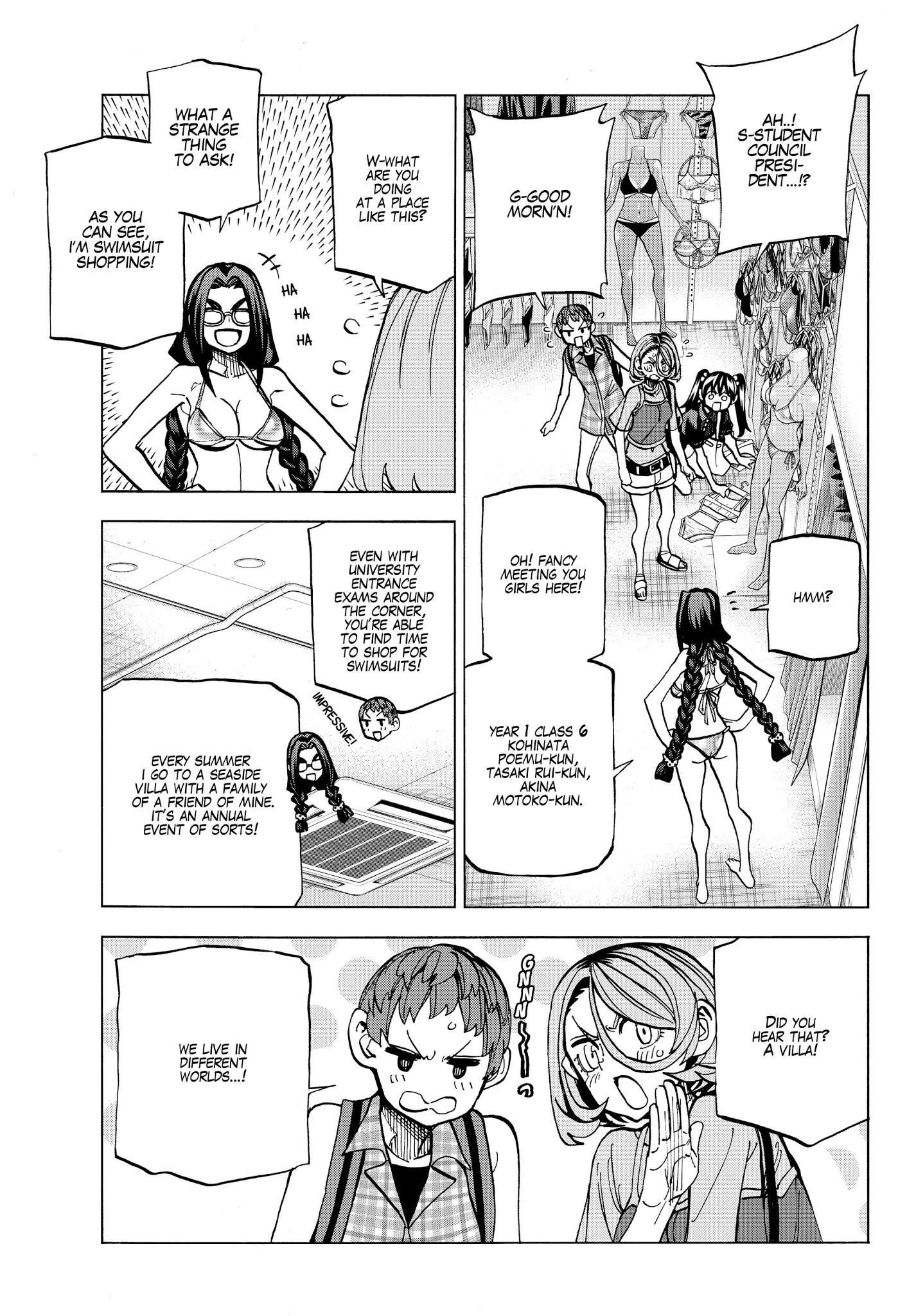 The Story Between A Dumb Prefect And A High School Girl With An Inappropriate Skirt Length - Chapter 17: The Story About Dumb High School Girls And Swimsuit Shopping