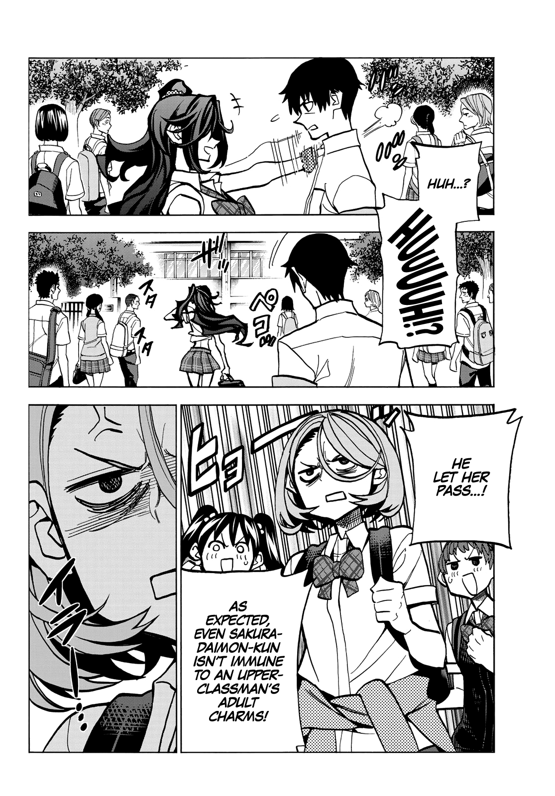 The Story Between A Dumb Prefect And A High School Girl With An Inappropriate Skirt Length - Chapter 7: Chapter 7: The Story About The Dumb Prefect And The Overly Friendly Gyaru Upperclassman