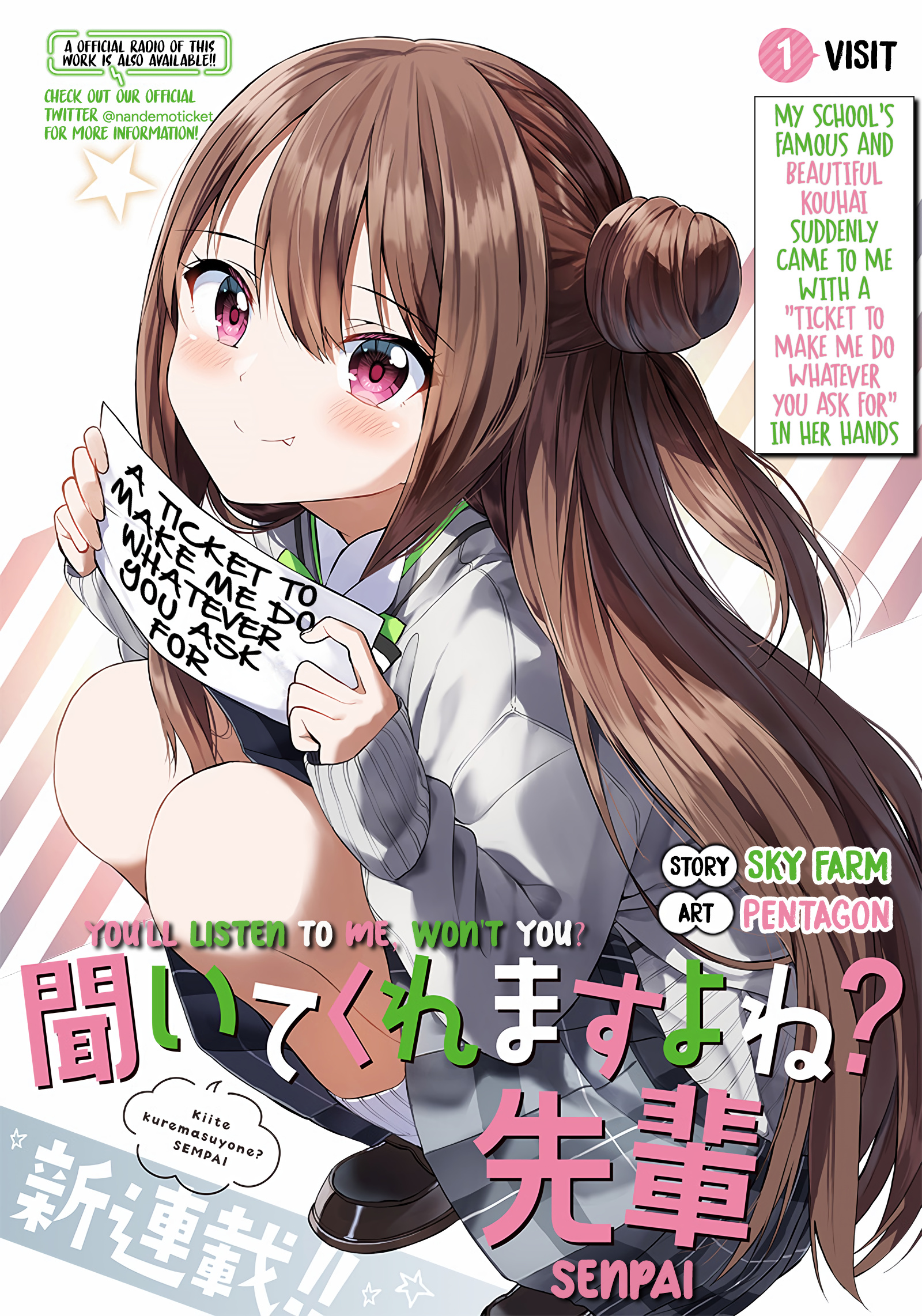 Kiite Kuremasu Yo Ne? Senpai - Chapter 1: Visit