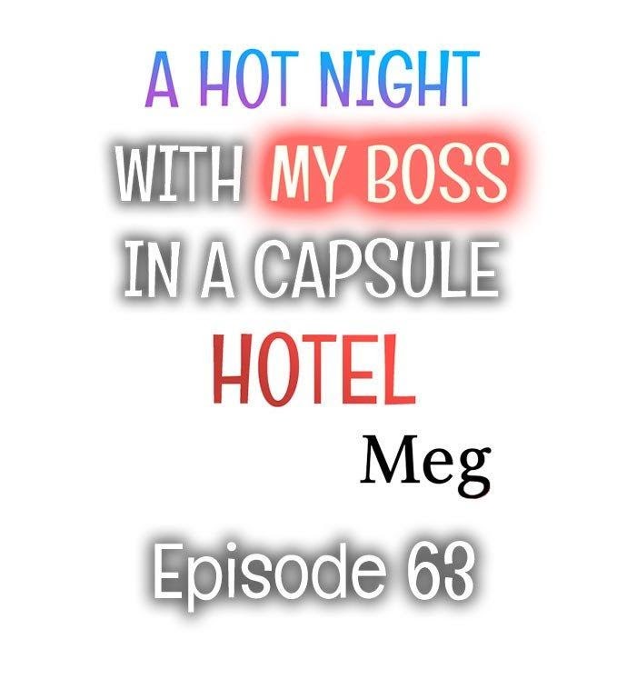 A Hot Night With My Boss In A Capsule Hotel - Chapter 63