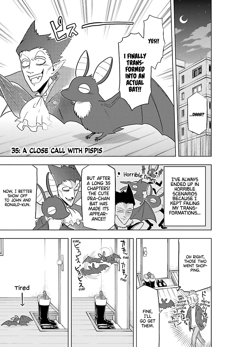 Kyuuketsuki Sugu Shinu - Chapter 35: A Close Call With Pispis