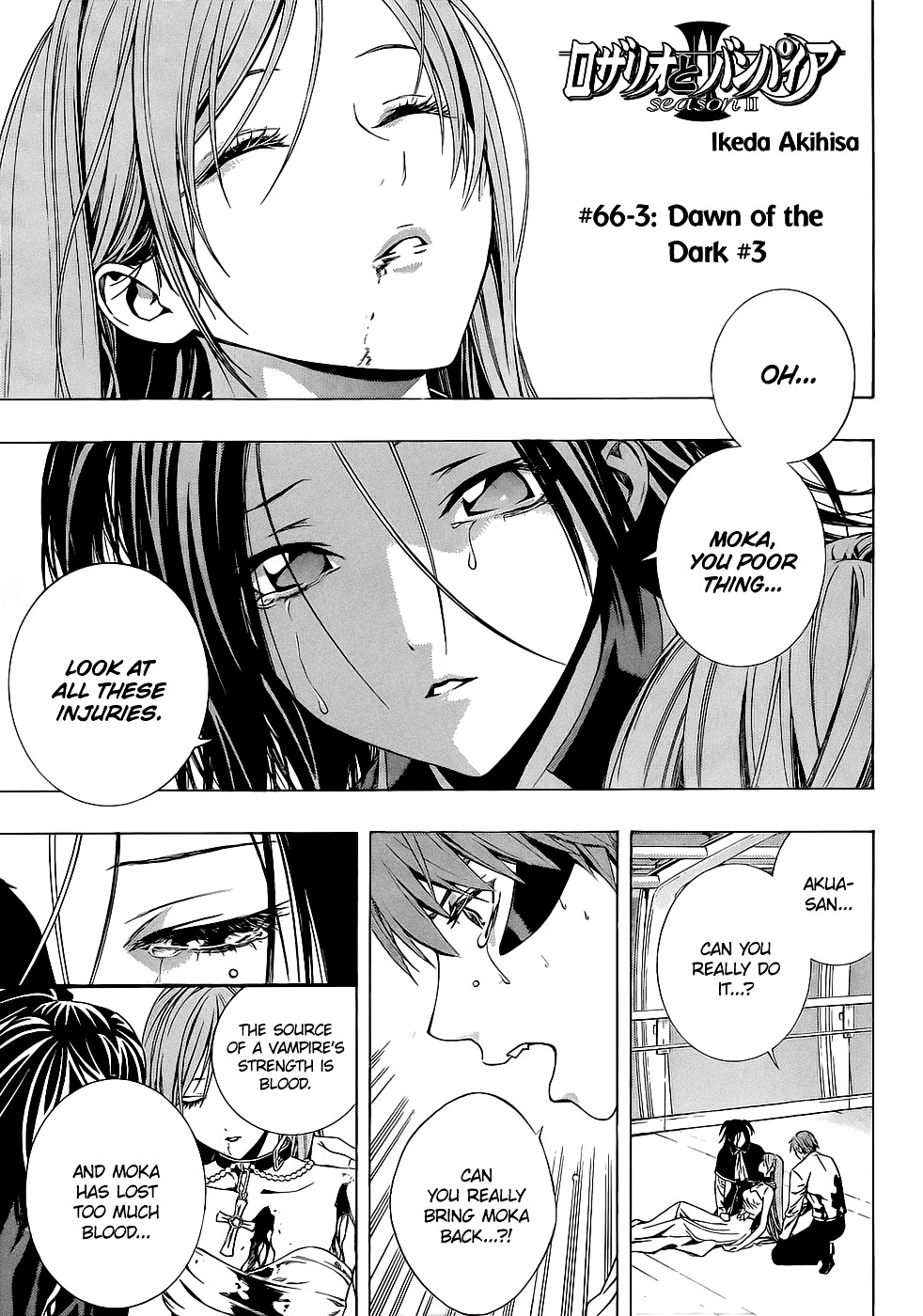 Rosario To Vampire Season Ii - Chapter 66.3 : Dawn Of The Dark #3