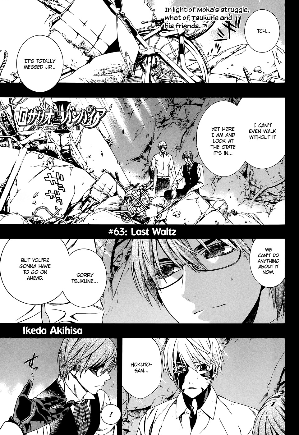 Rosario To Vampire Season Ii - Chapter 63 : Last Waltz