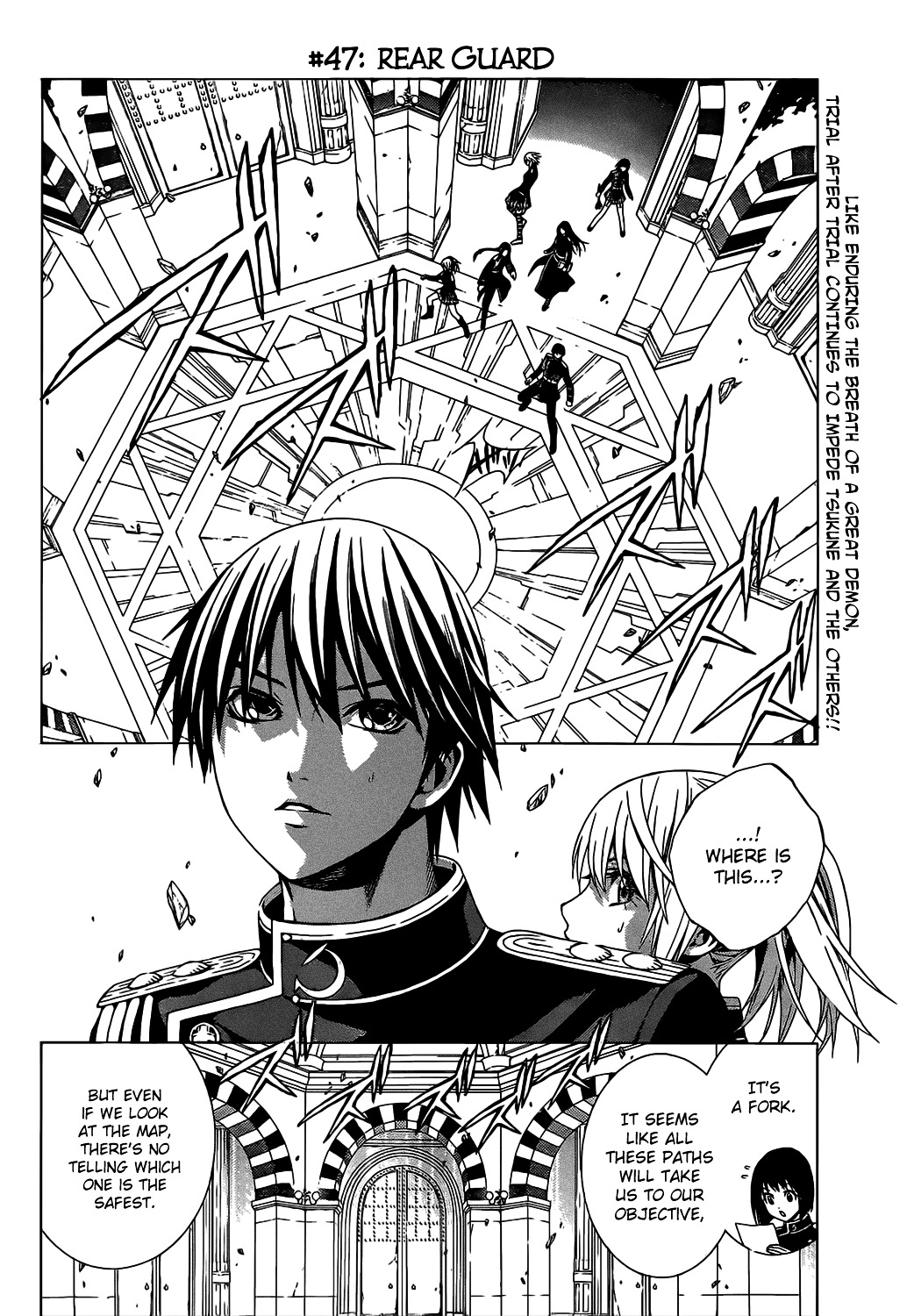 Rosario To Vampire Season Ii - Chapter 47 : Rear Guard