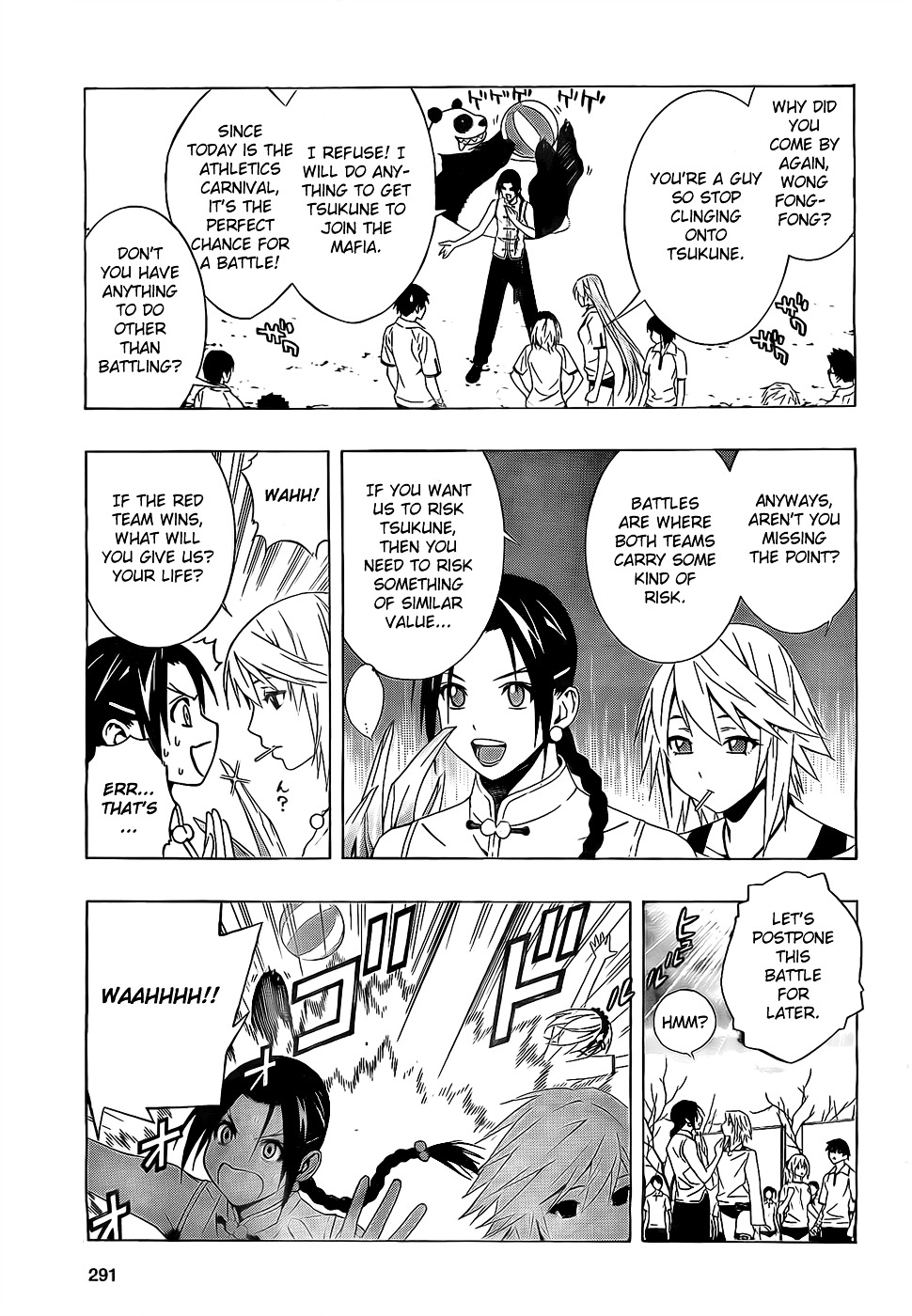 Rosario To Vampire Season Ii - Chapter 24 : A Peaceful Athletics Carnival