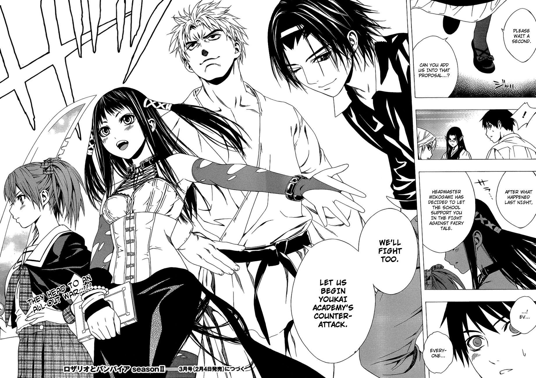 Rosario To Vampire Season Ii - Chapter 38 : Alliance Pact