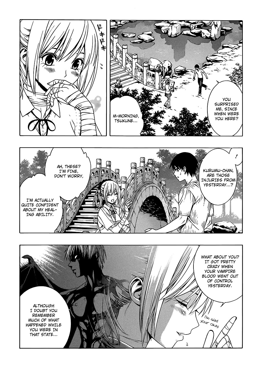 Rosario To Vampire Season Ii - Chapter 42 : Floating Garden